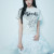 三花修身 5色 SLIM TSHIRT TRIPLE FLOWER